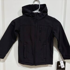 NWT Toddler Boy's Snozu Black‎ Performance Jacket Size 4T Winter Coat Hooded
